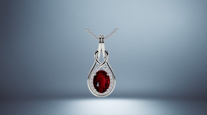 ruby pendant