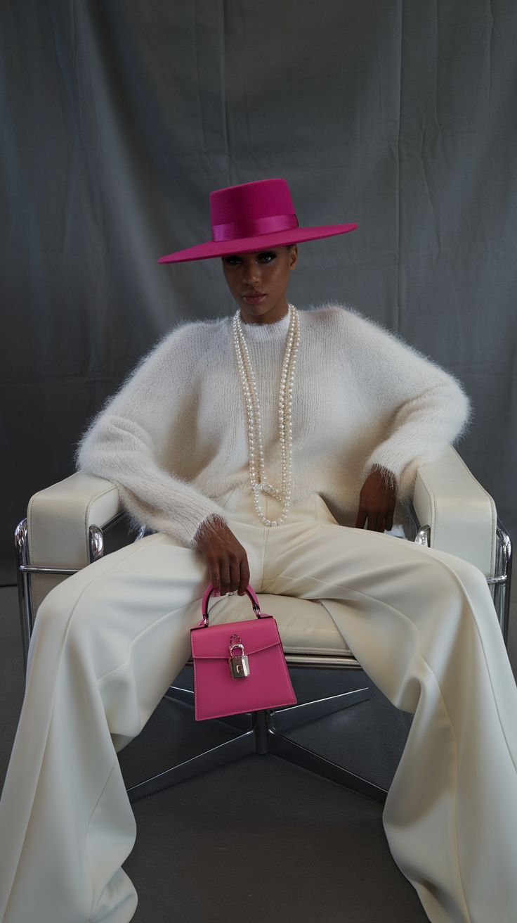 Cozy Knit + Statement Bottoms for Festive Outfit 2