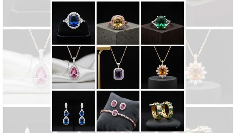 examples of sapphire stone jewelry