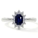 Blue sapphire ring