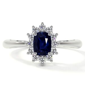 Blue sapphire ring