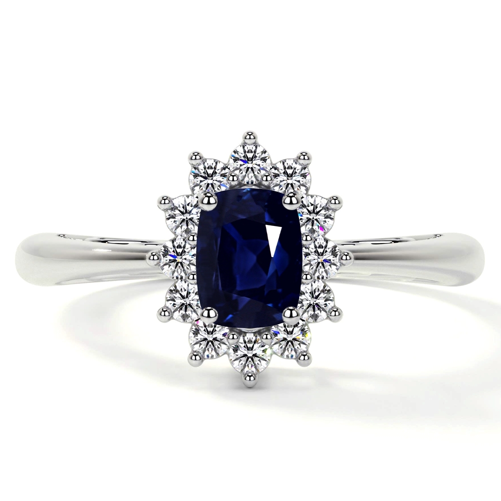 Blue sapphire ring