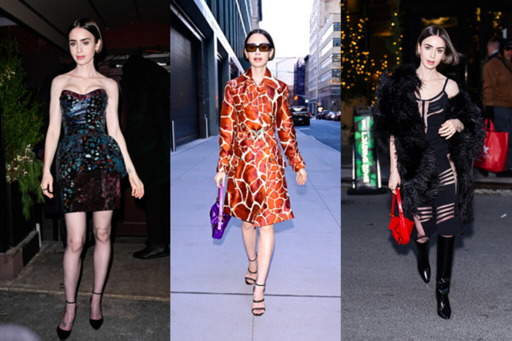Lily Collins Shines in Five Fabulous Outfits at the "Emily in Paris" NYC Press Tour