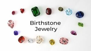 various examples of birthstone jewelry