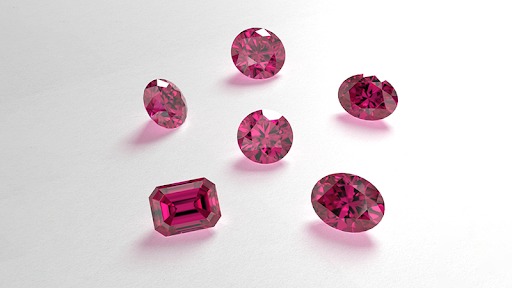 loose Pink sapphire gemstones