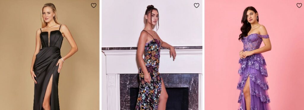 3 Models wearing examples of the KOS couture dress 7