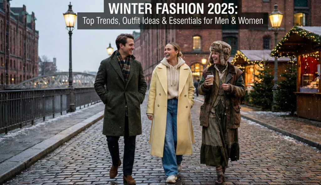 Winter Fashion 2025 Top Trends, Outfit Ideas & Essentials for Men & Women