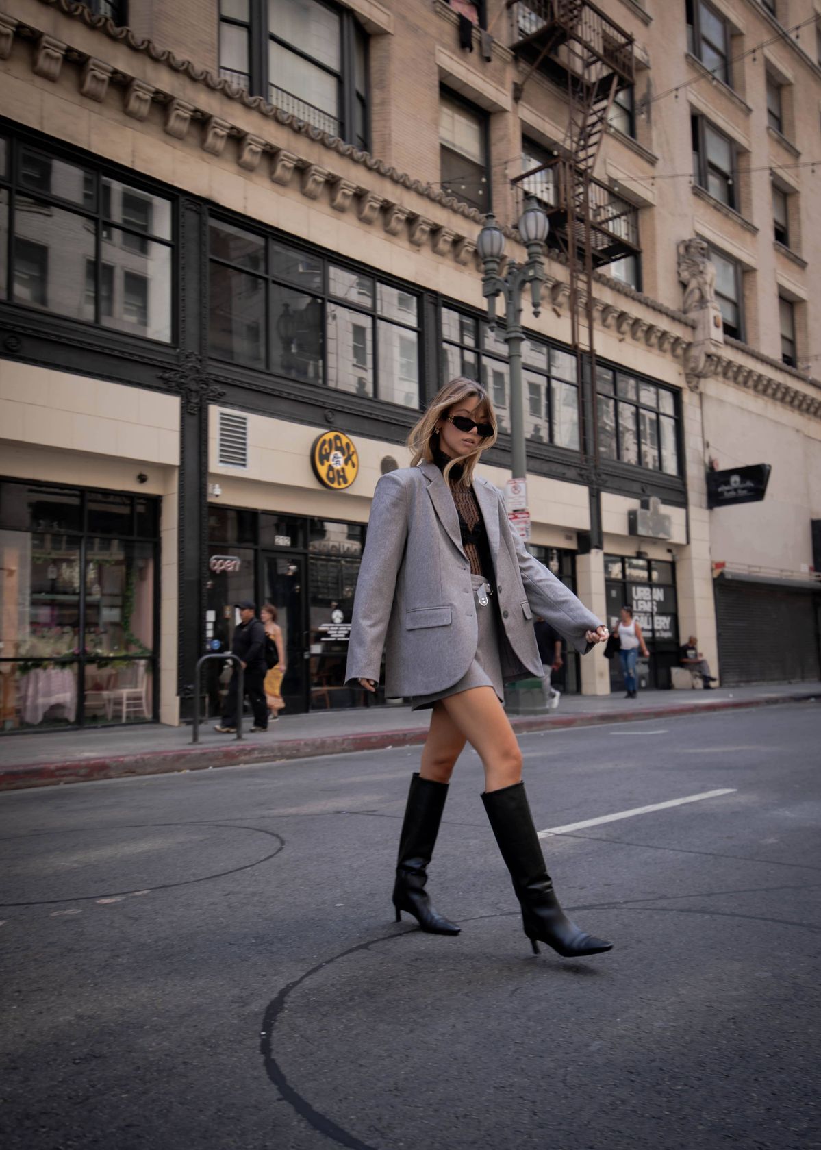 The strength of a statement blazer