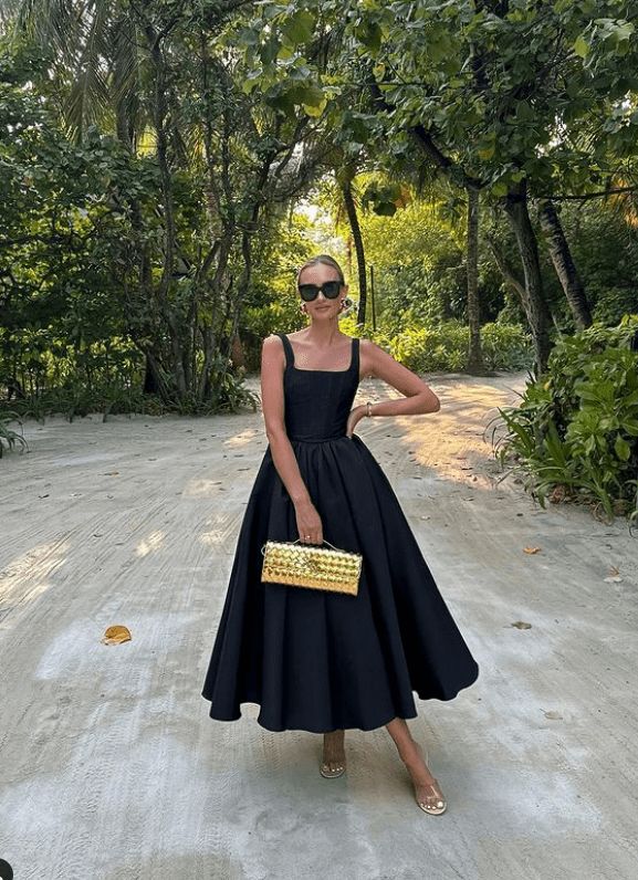 timeless wardrobe - black dress