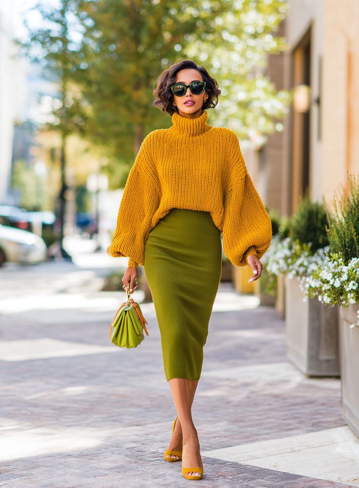 Cute Outfit Ideas: Knit Sets Matches- Fit and Cosy