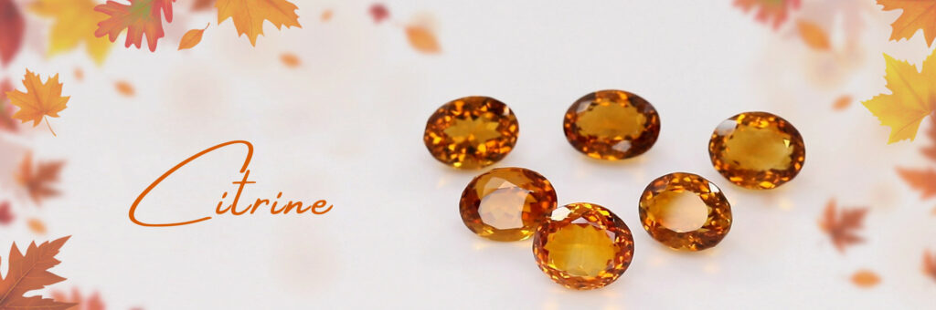 Loose Citrine stones