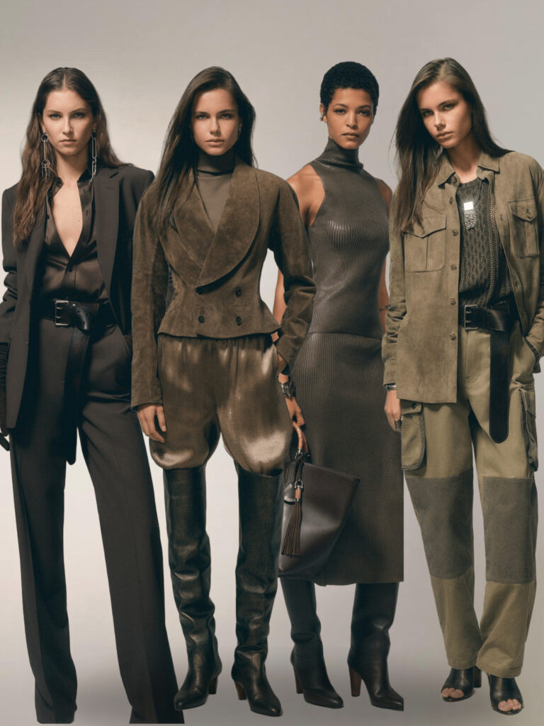 4 Models wearing Ralph Lauren outfits for 2026
