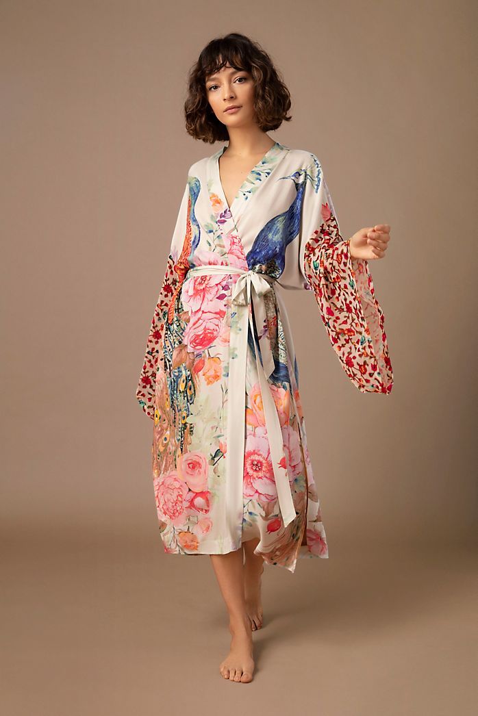 Satin Printed Robes
