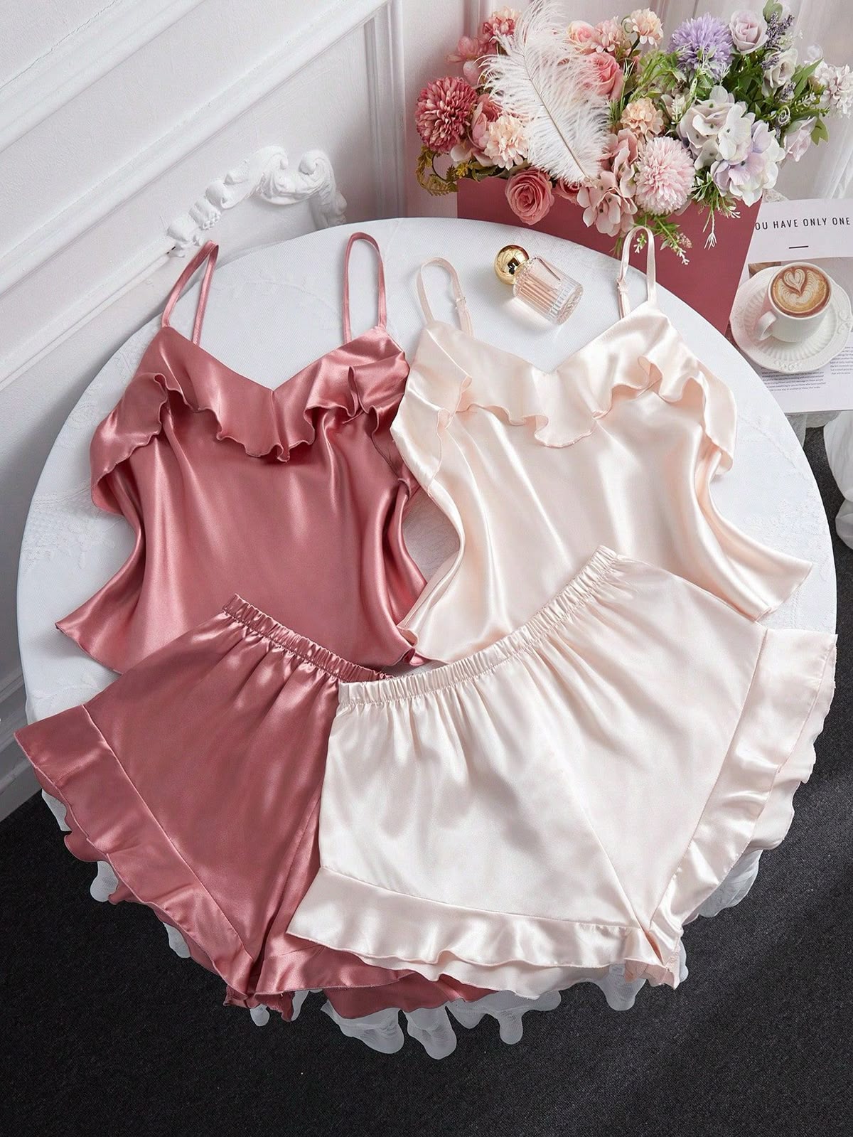 High-Waisted Sleep Shorts 2