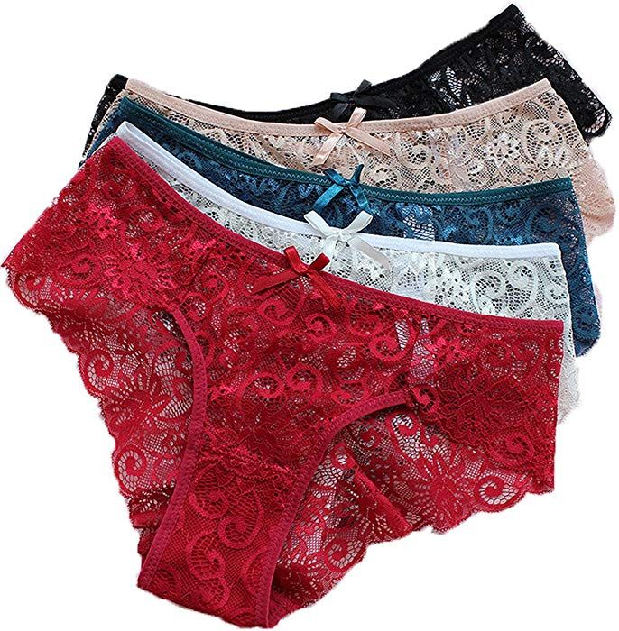 Lace panties for hourglass body type