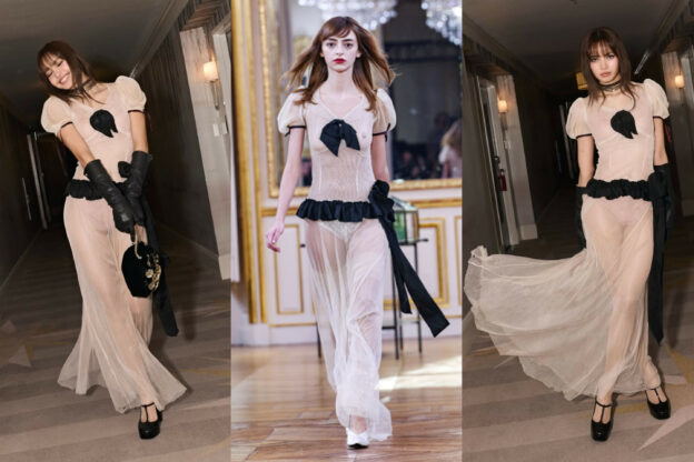 BLACKPINK Lisa Dazzles in Enfants Riches Déprimés Sheer Ensemble at 2026 Golden Globes After-Party