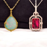 4 examples of Pendant jewelry