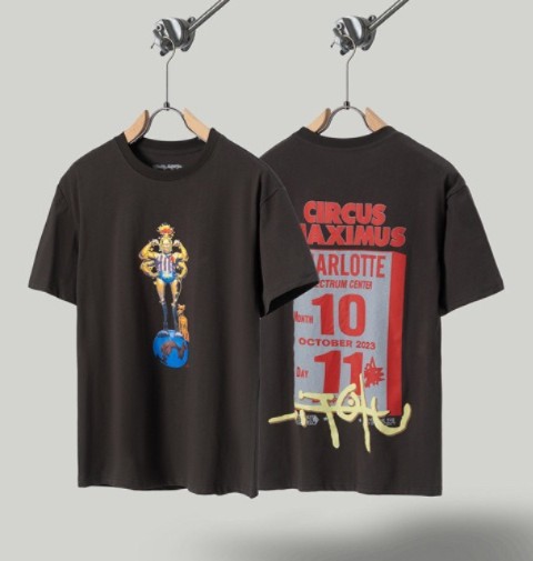 Travis Scott tees Circus Maximus 