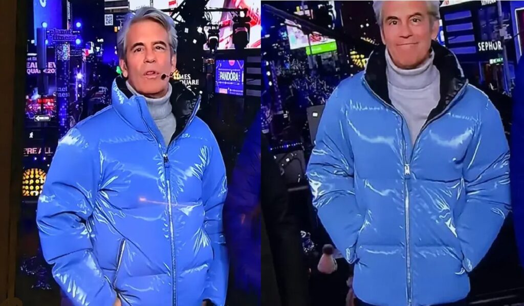 The Andy Cohen New Year Blue Jacket by Oskar Jacket
