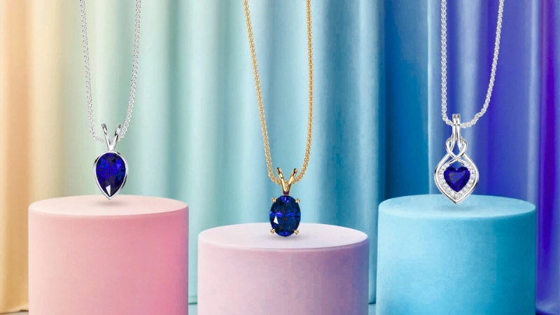 Sapphire Pendants