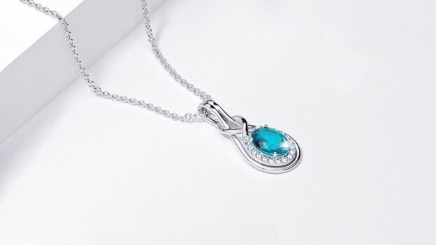 aquamarine necklace