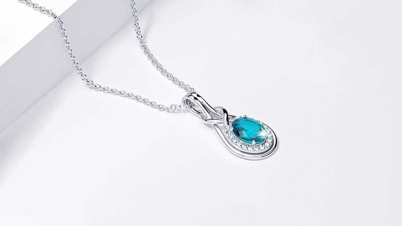 aquamarine necklace
