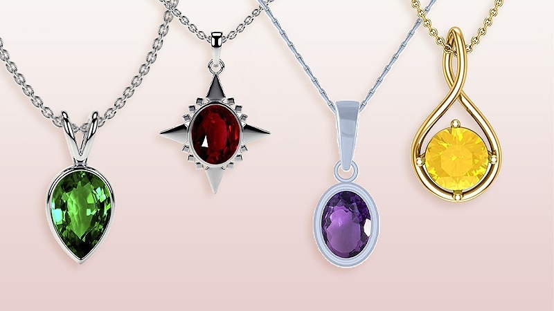 4 necklaces