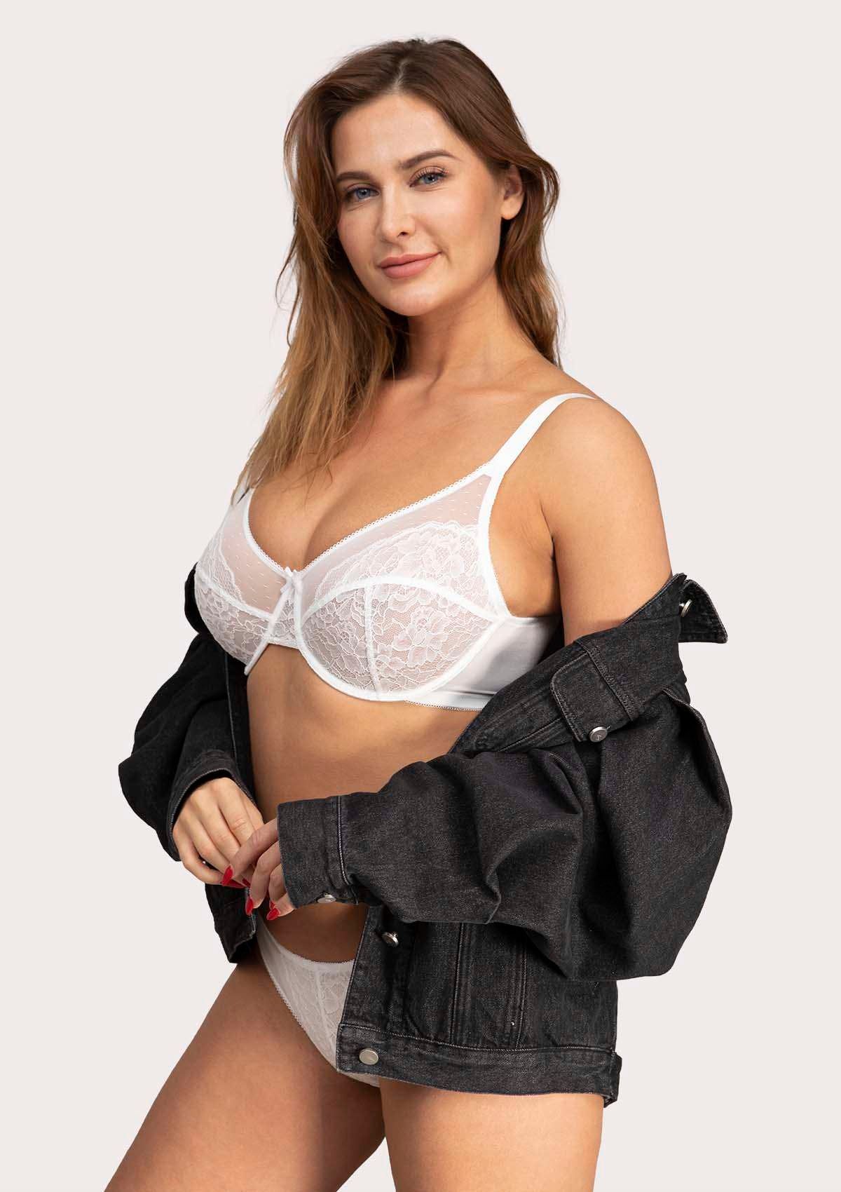 satin lingerie bra