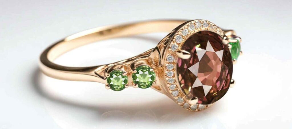 Alexandrite stone ring