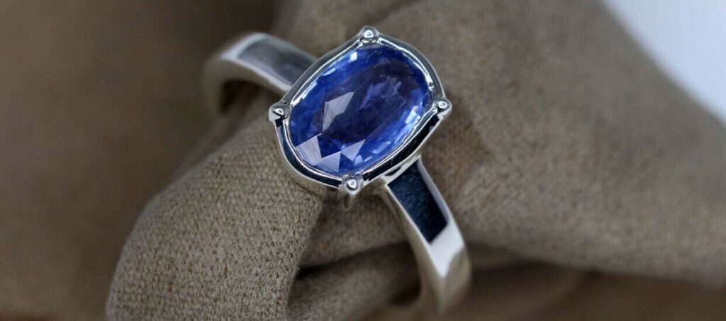 blue blue sapphire ring