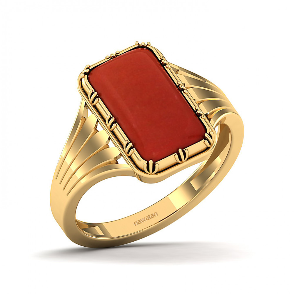 Red Coral ring 