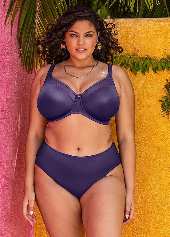 model wearing Plus-Size Lingerie