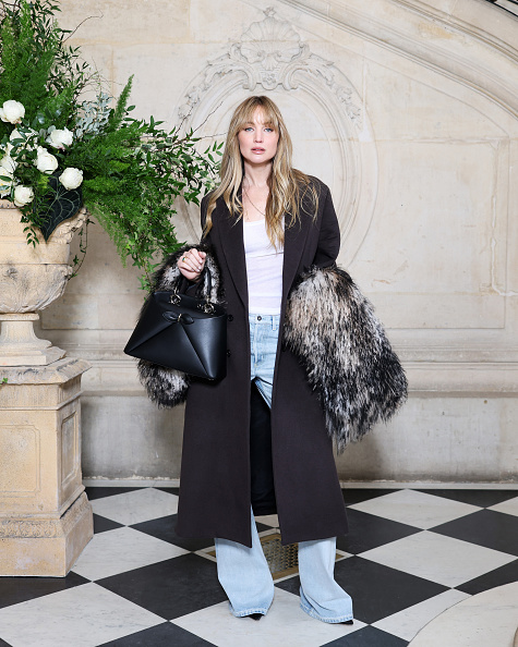 Jennifer Lawrence at the Dior Haute Couture Week 