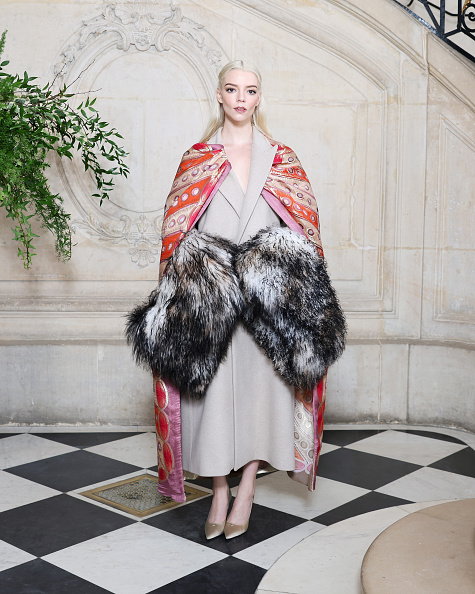 Anya Taylor-Joy at the Dior Haute Couture Week 