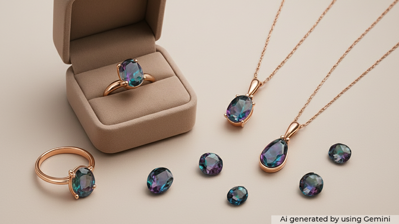 Alexandrite Gemstones jewelry