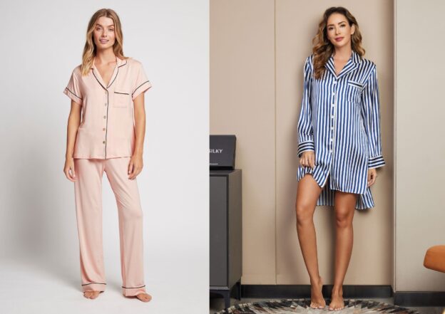 Sleep Shirt vs Pajama Top