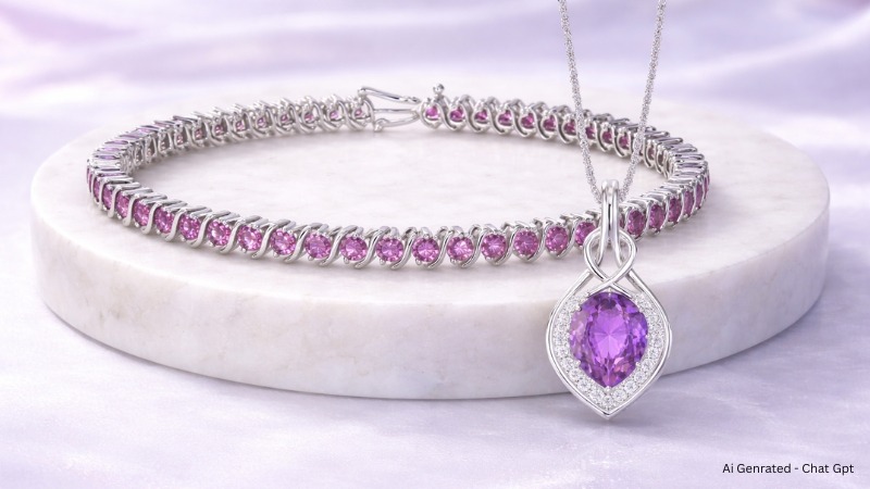 lavender sapphire jewelry