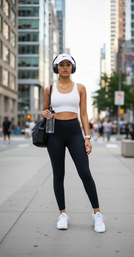 Black Sports Leggings