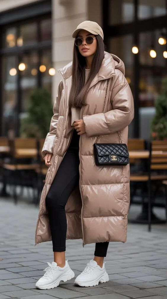Long puffer jackets