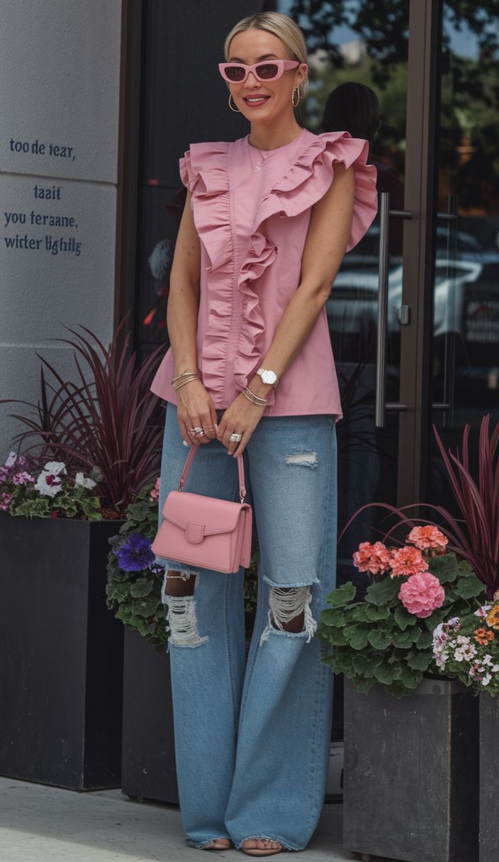 Pink Blouse