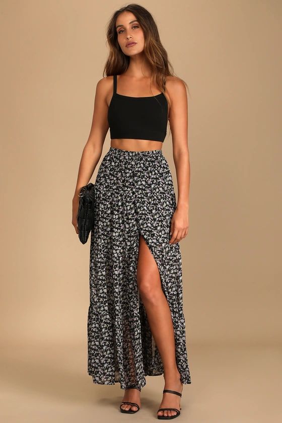 skirt length - maxi skirt