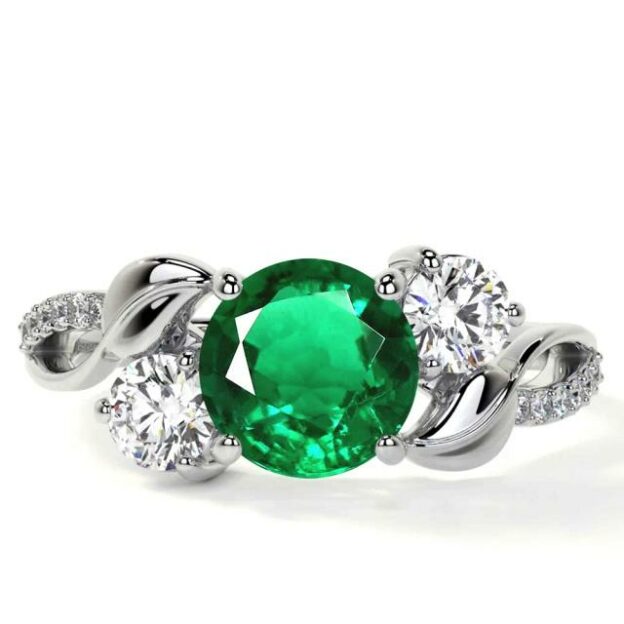emerald engagement rings