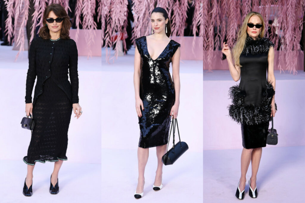 Margaret Qualley, Penélope Cruz, and Nicole Kidman Turn Heads in All-Black at the Chanel Haute Couture Spring/Summer 2026 Show