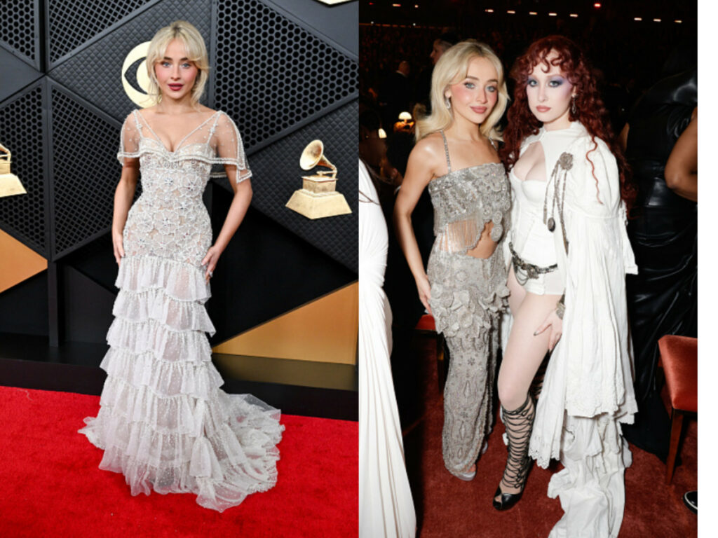 Sabrina Carpenter in Valentino Couture at the 2026 Grammy Awards