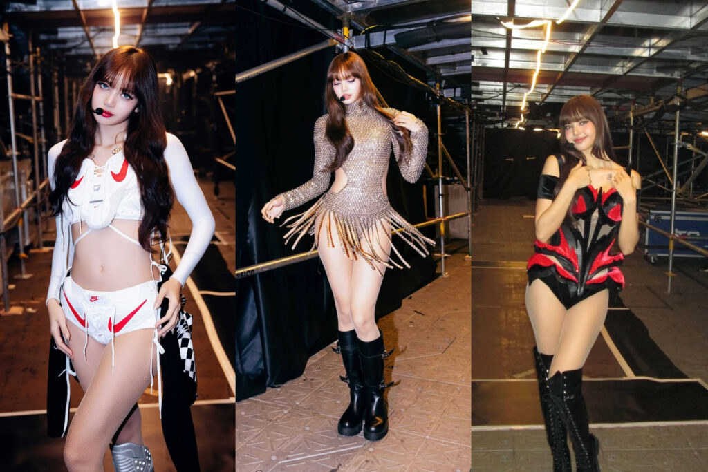 In this blog post, we’ll look at Blackpink Lisa in four ensembles from the BLACKPINK Deadline World Tour in Hong Kong during her live shows.