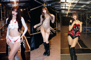 In this blog post, we’ll look at Blackpink Lisa in four ensembles from the BLACKPINK Deadline World Tour in Hong Kong during her live shows.
