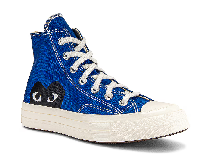  CDG Converse sneakers blue