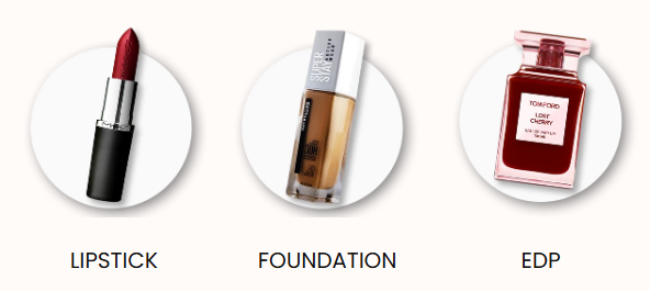 Pakistani makeup brands Foundation, lipstick and adp