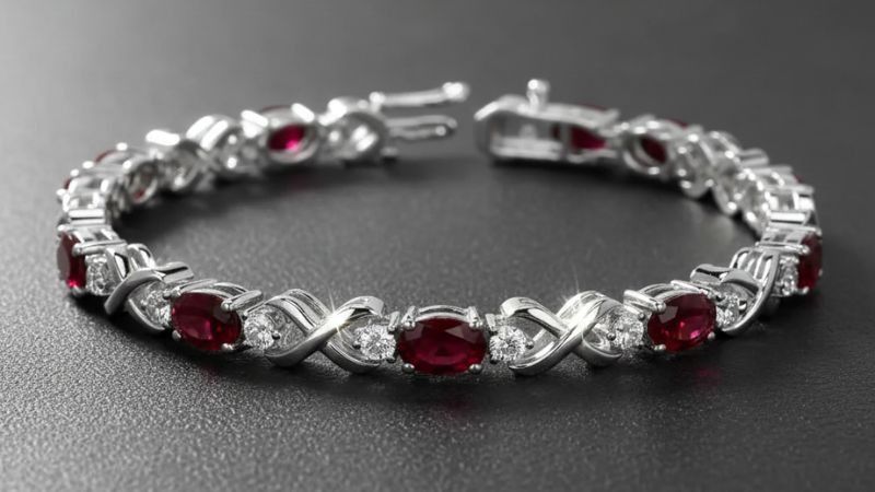 Ruby bracelets