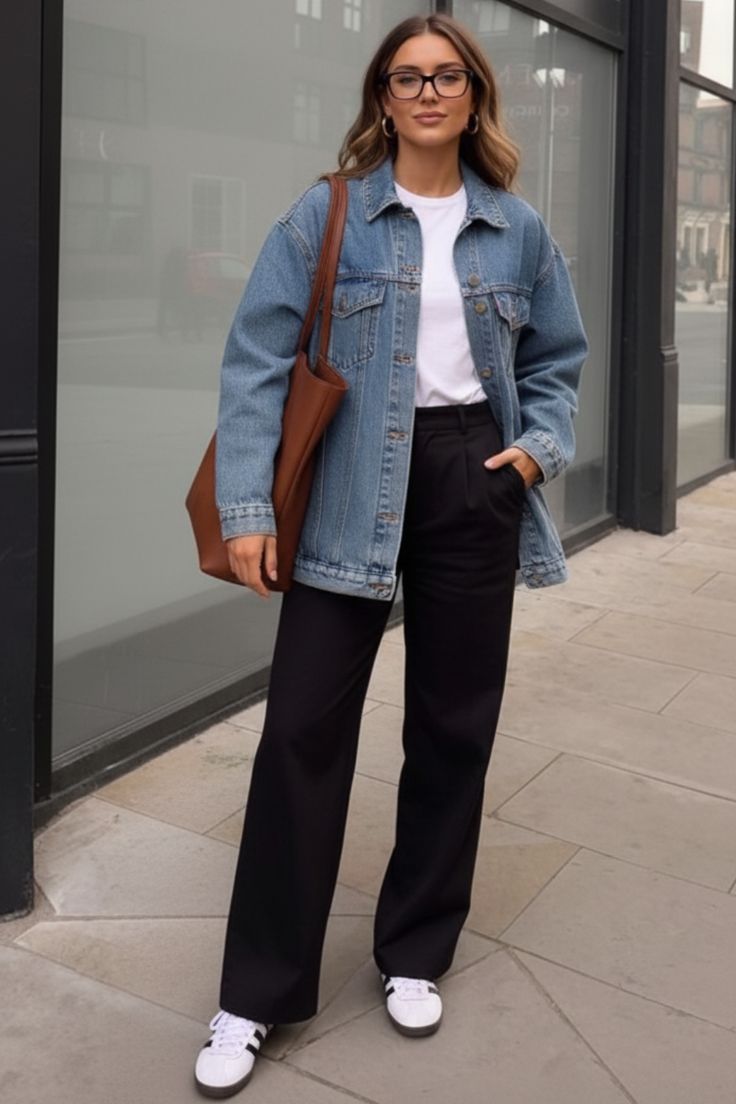 Oversized denim jackets 1